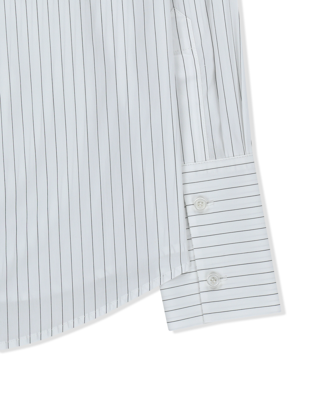 Kimhe Kim - Gabriel Striped Shirt (White) product image 5 | TRAB K-Fashion Australia
