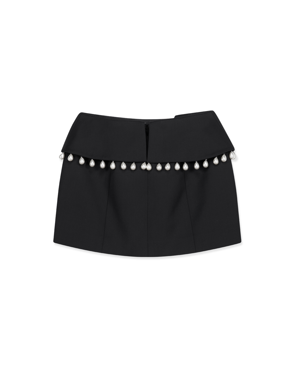 Kimhe Kim - Pearl Embellished Neo Emma Mini Skirt (Black) product image 14 | TRAB K-Fashion Australia