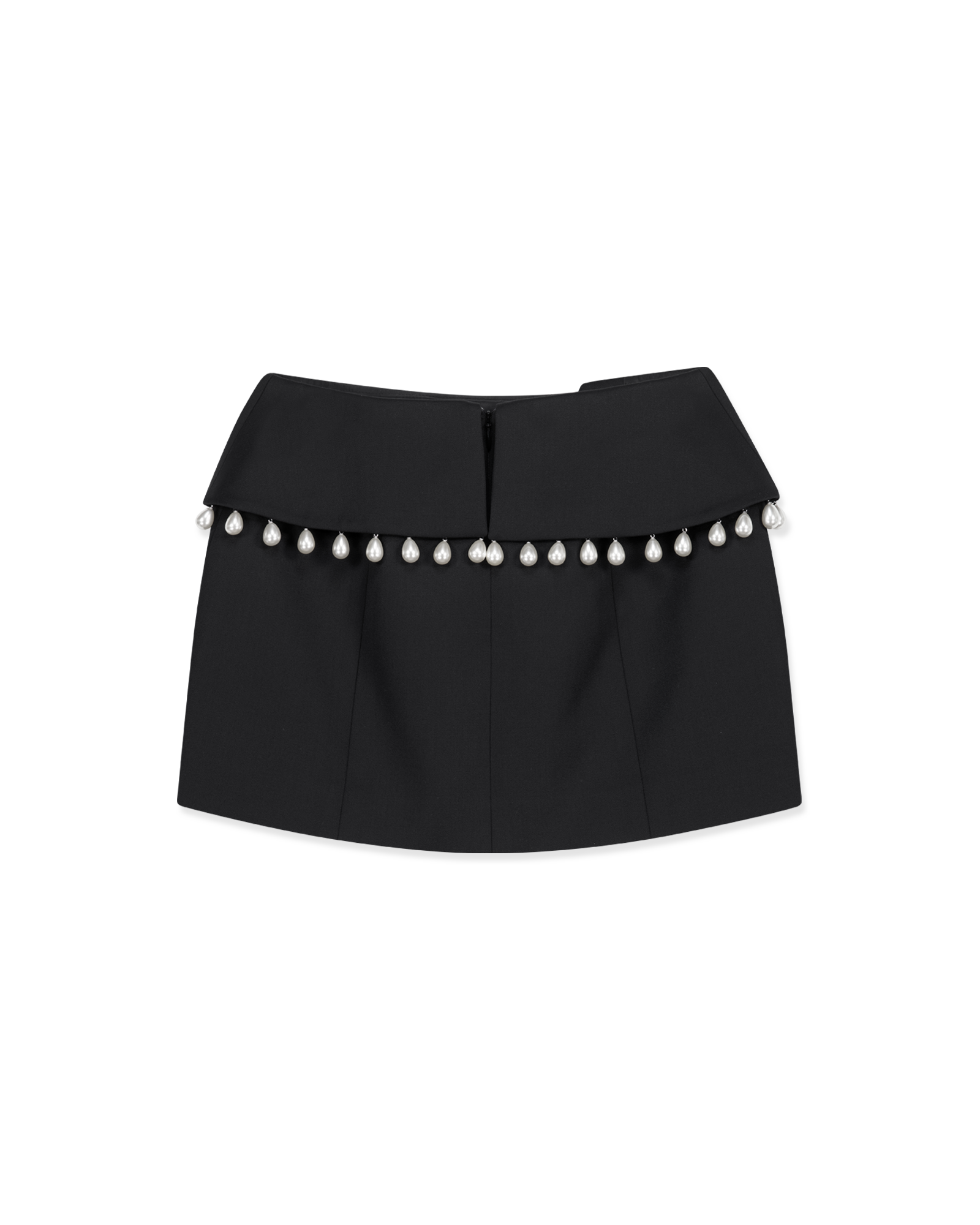 Kimhe Kim - Pearl Embellished Neo Emma Mini Skirt (Black) product image 14 | TRAB K-Fashion Australia