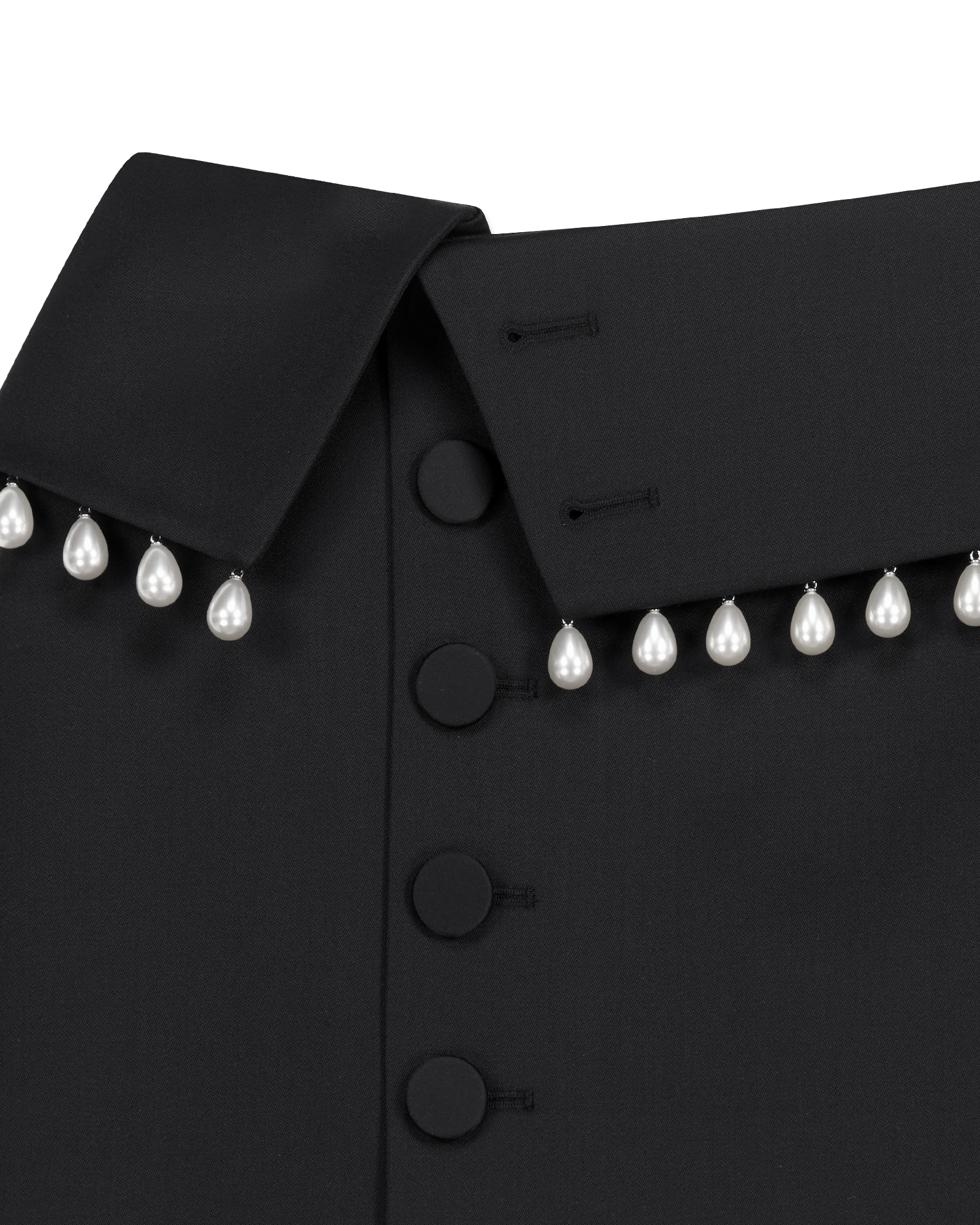 Kimhe Kim - Pearl Embellished Neo Emma Mini Skirt (Black) product image 15 | TRAB K-Fashion Australia