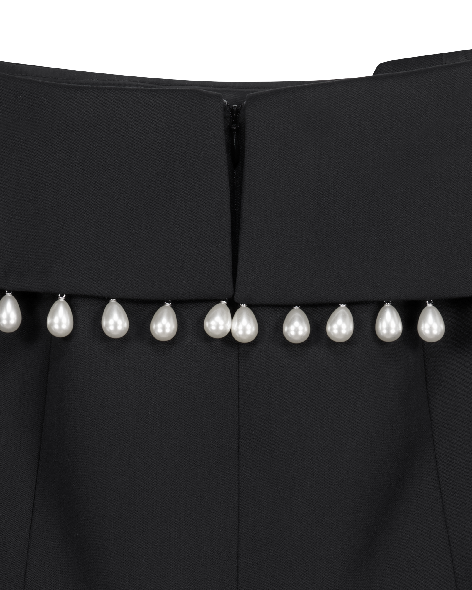 Kimhe Kim - Pearl Embellished Neo Emma Mini Skirt (Black) product image 17 | TRAB K-Fashion Australia