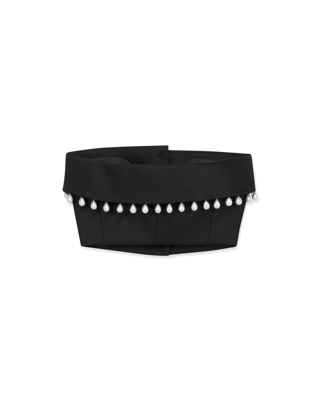 Kimhe Kim - Pearl Embellished Neo Emma Tube Top (Black) product image 14 | TRAB K-Fashion Australia