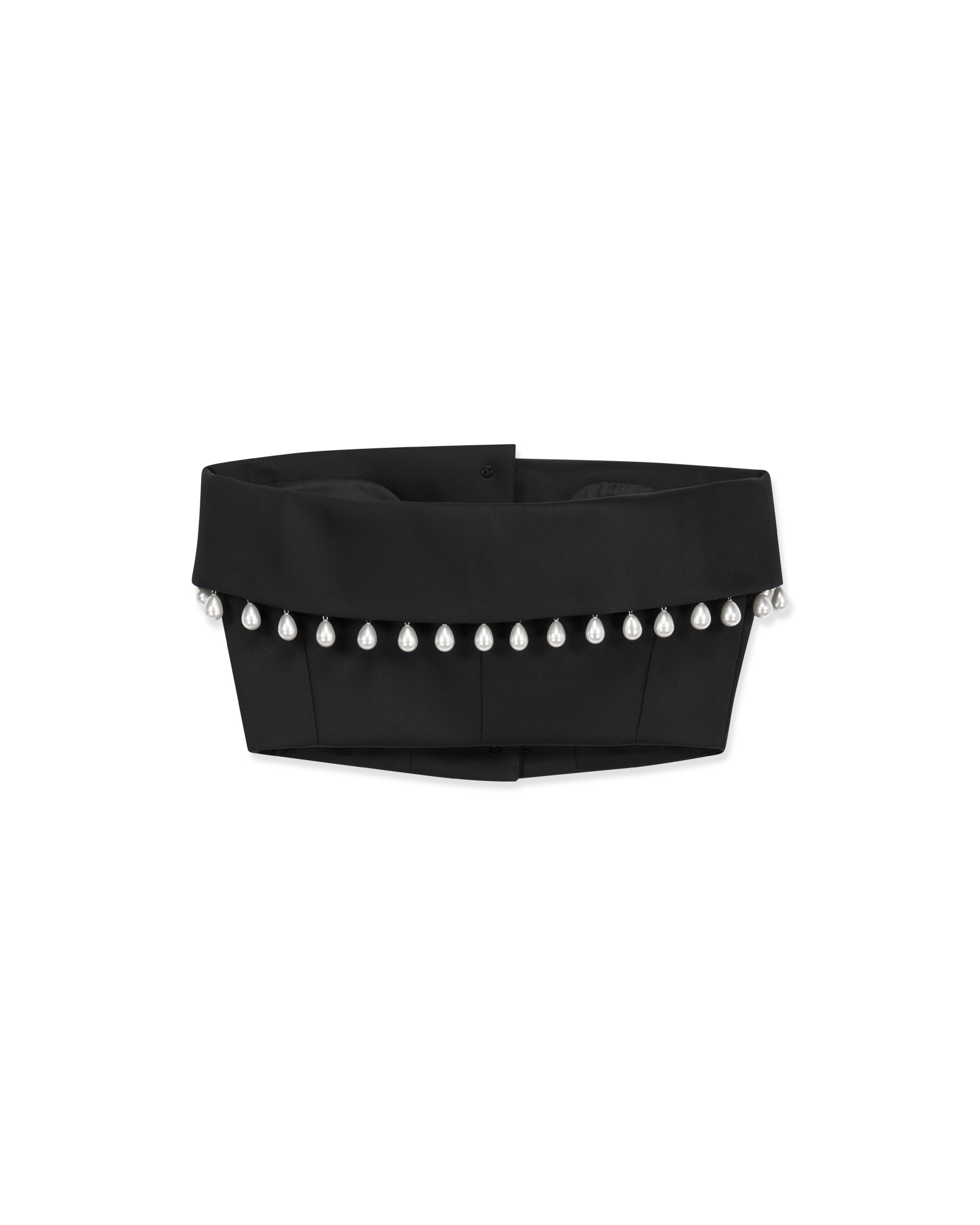 Kimhe Kim - Pearl Embellished Neo Emma Tube Top (Black) product image 14 | TRAB K-Fashion Australia