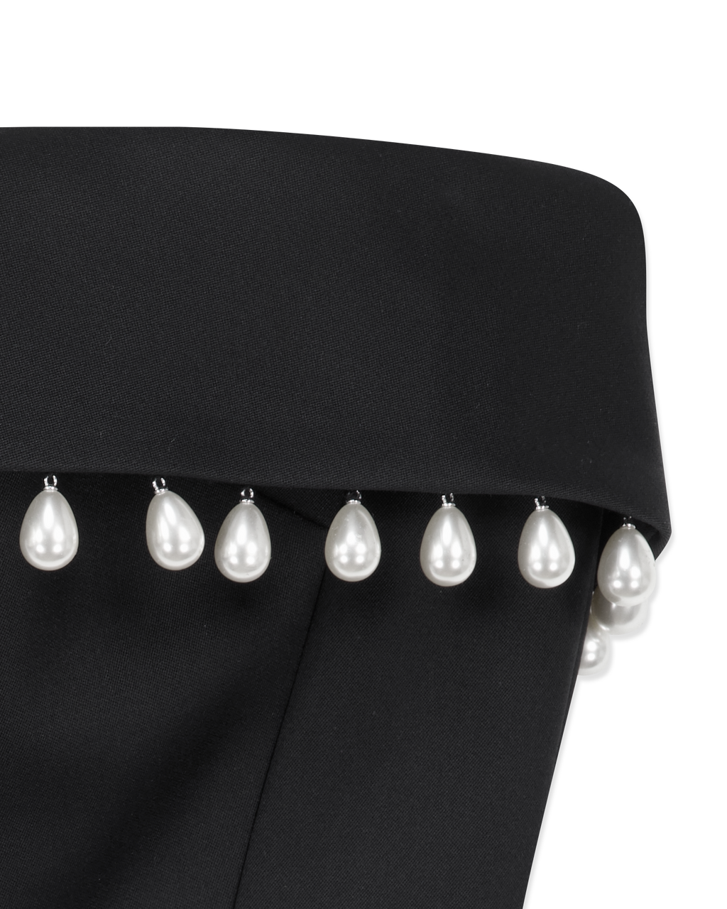 Kimhe Kim - Pearl Embellished Neo Emma Tube Top (Black) product image 16 | TRAB K-Fashion Australia