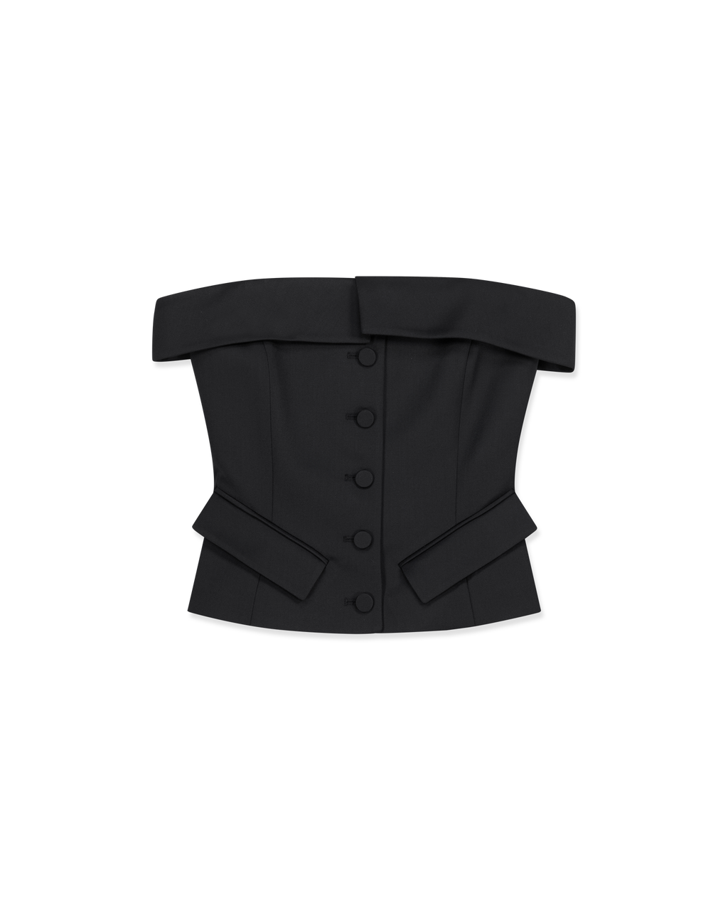 Kimhe Kim - Emma Off Shoulder Top (Black) product image 15 | TRAB K-Fashion Australia
