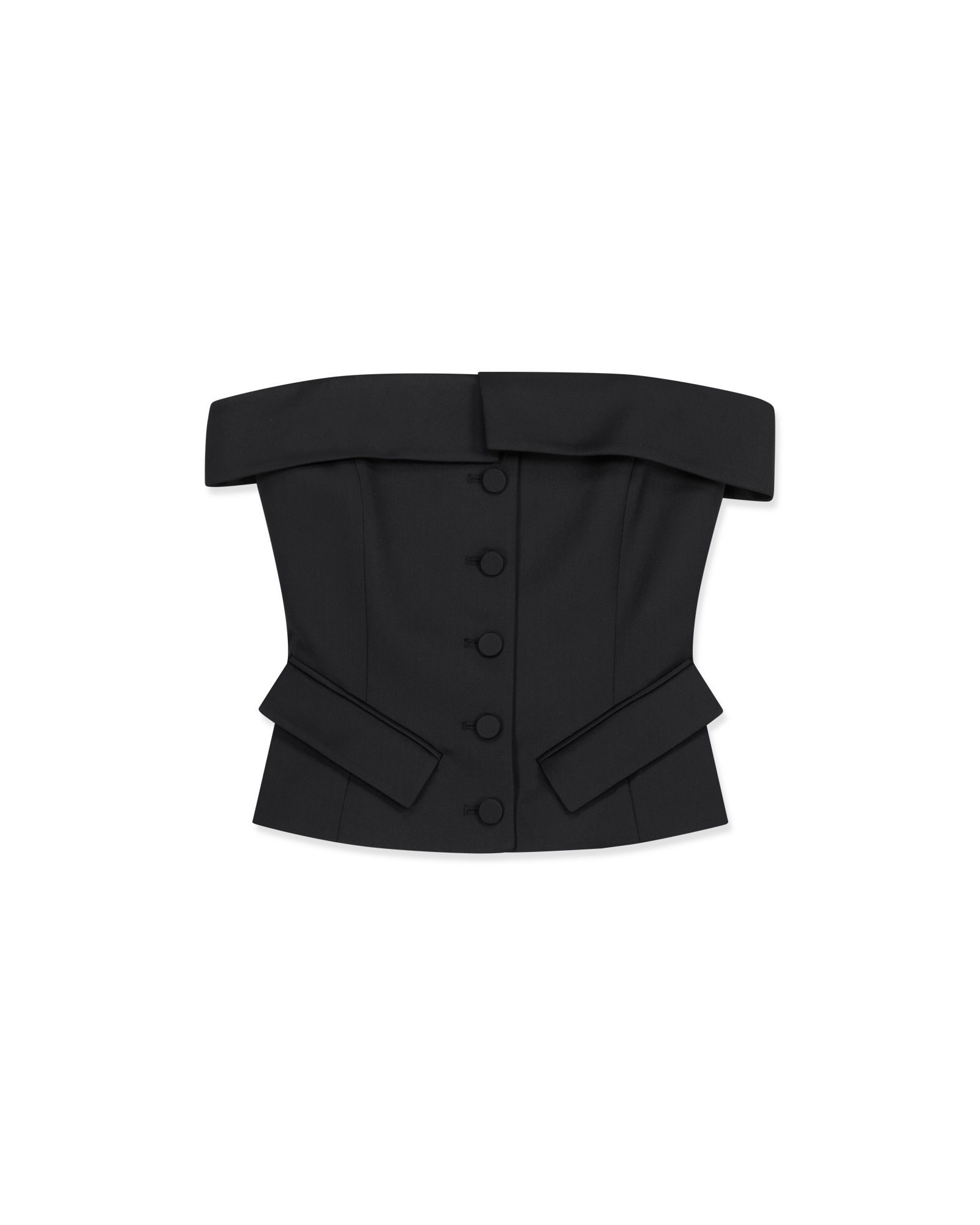 Kimhe Kim - Emma Off Shoulder Top (Black) product image 15 | TRAB K-Fashion Australia