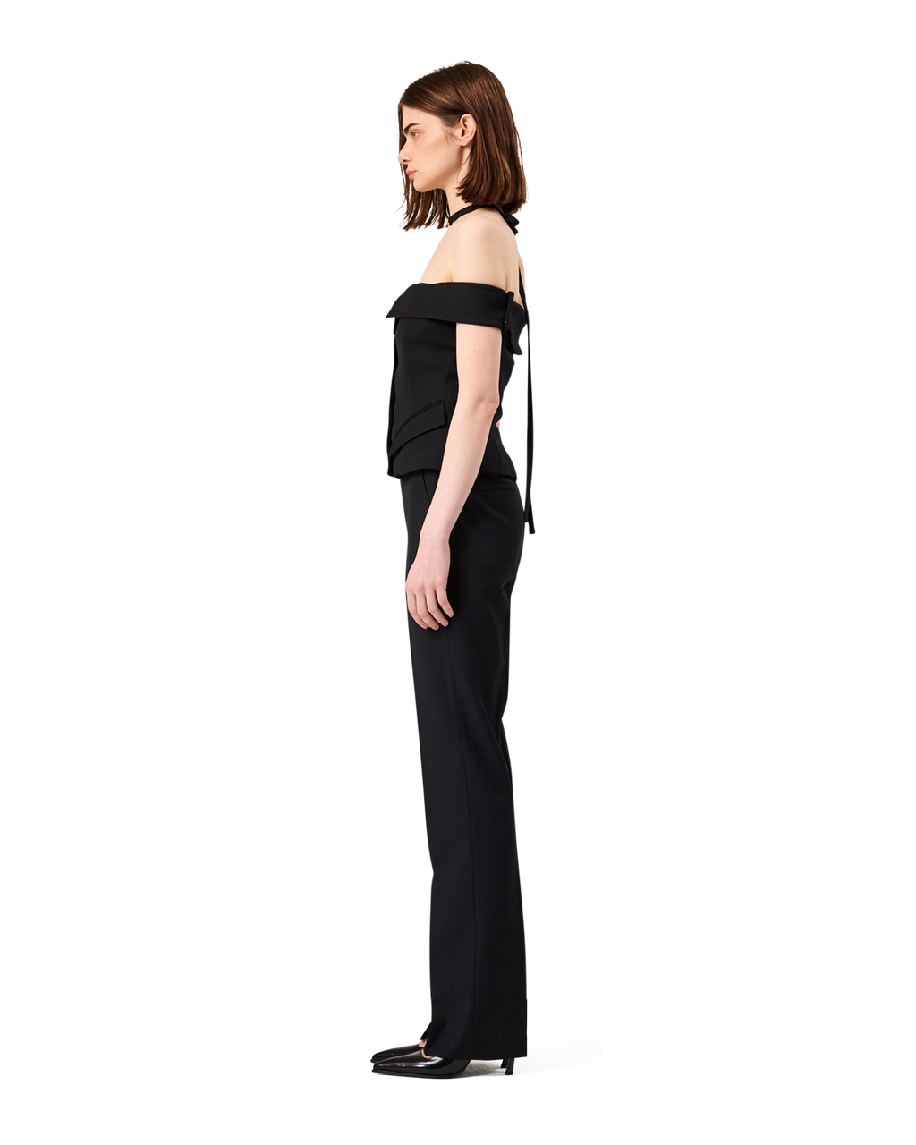 Kimhe Kim - Emma Off Shoulder Top (Black) product image 4 | TRAB K-Fashion Australia