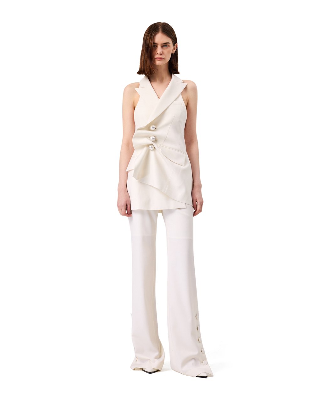 Kimhe Kim - Venus Vest (Ivory) product image 1 | TRAB K-Fashion Australia