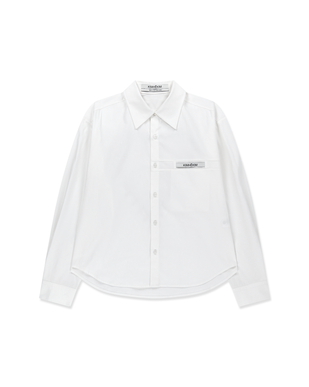 Kimhe Kim - Back Heart Cut-Out Shirt (White) product image 8 | TRAB K-Fashion Australia
