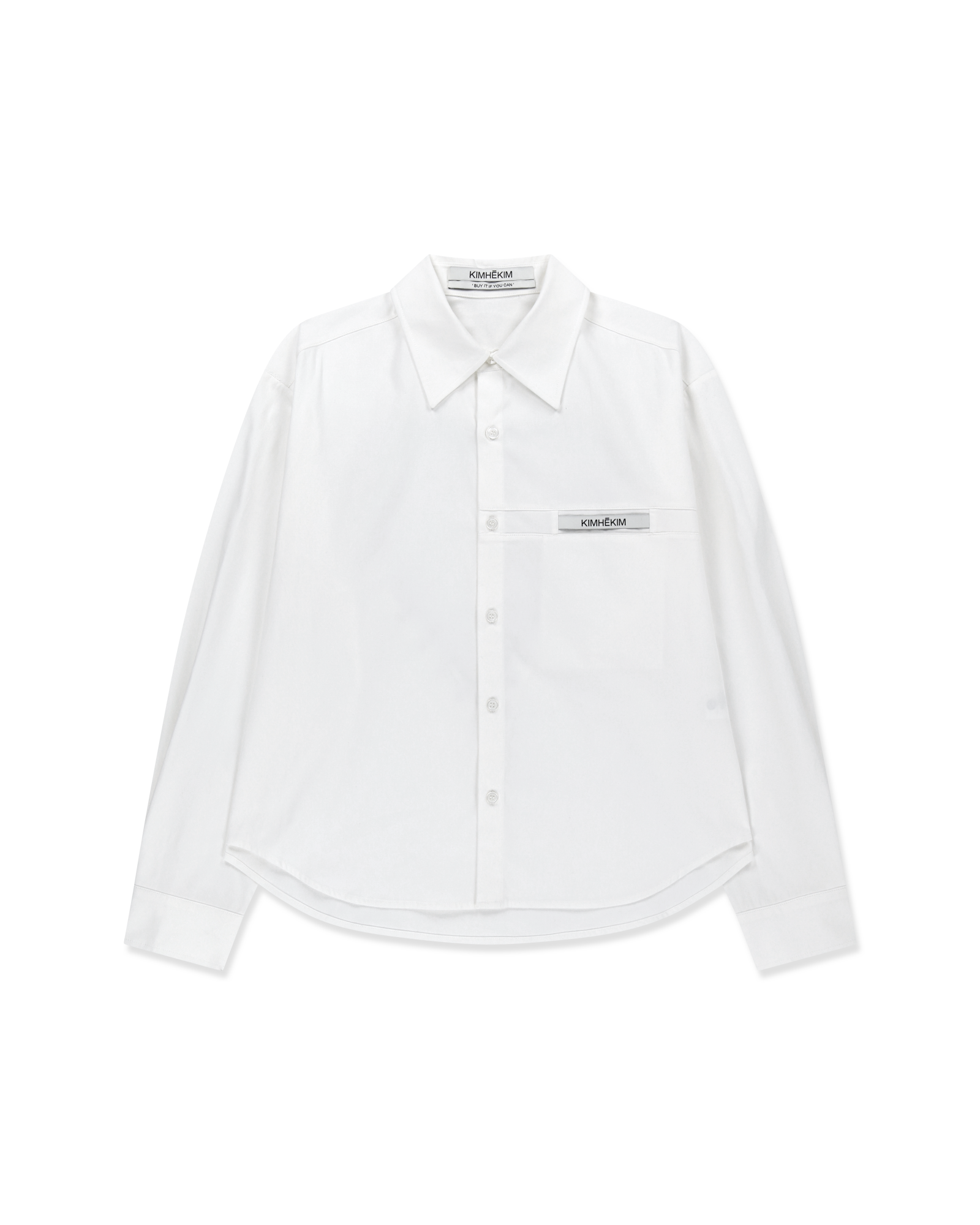 Kimhe Kim - Back Heart Cut-Out Shirt (White) product image 8 | TRAB K-Fashion Australia
