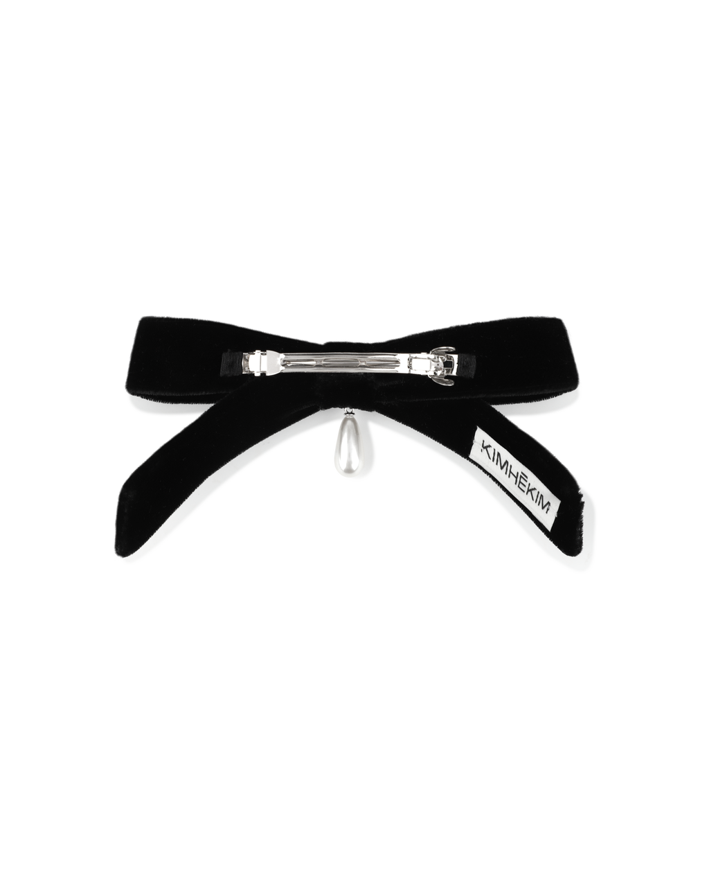 Kimhe Kim - Pearl Ribbon Hair Pin (Black) product image 3 | TRAB K-Fashion Australia