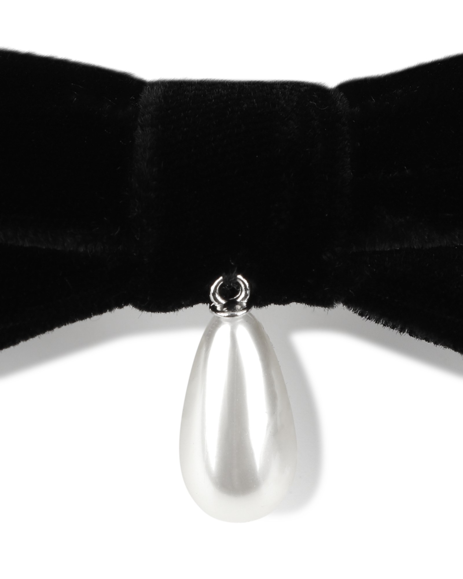 Kimhe Kim - Pearl Ribbon Hair Pin (Black) product image 2 | TRAB K-Fashion Australia