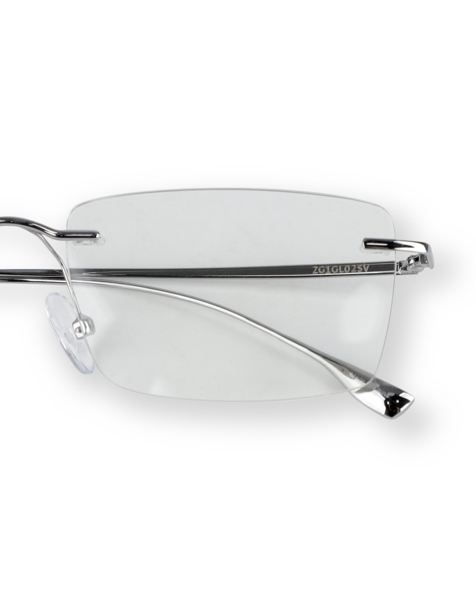 Kimhe Kim - Frameless Glasses (Silver) product image 5 | TRAB K-Fashion Australia