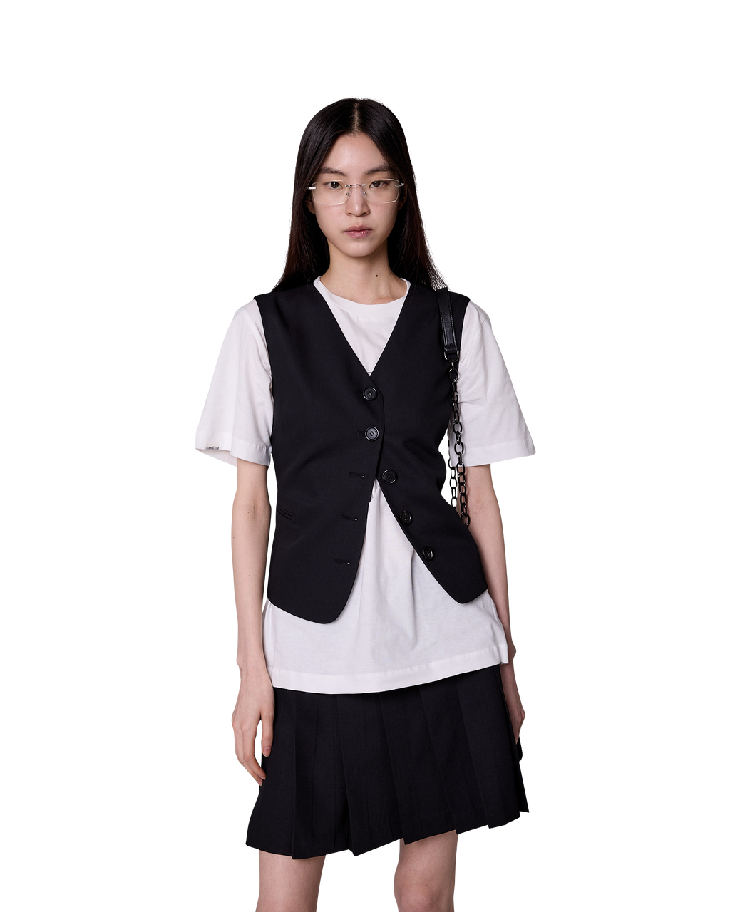 Kimhe Kim - Frameless Glasses (Silver) product image 6 | TRAB K-Fashion Australia