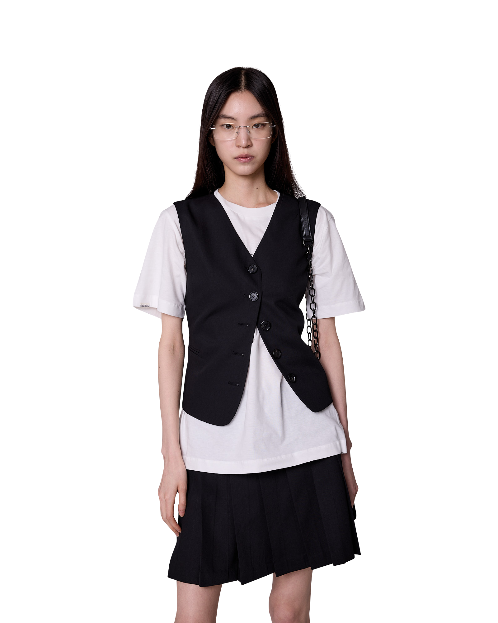 Kimhe Kim - Frameless Glasses (Silver) product image 6 | TRAB K-Fashion Australia