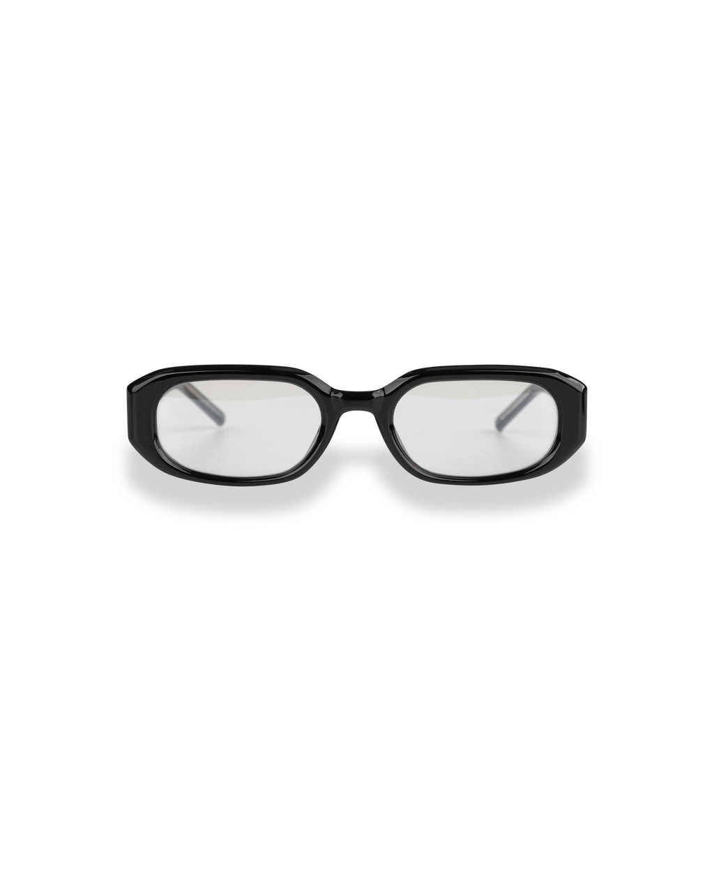 Kimhe Kim - Narrow Rectangular Glasses (Black) product image 1 | TRAB K-Fashion Australia
