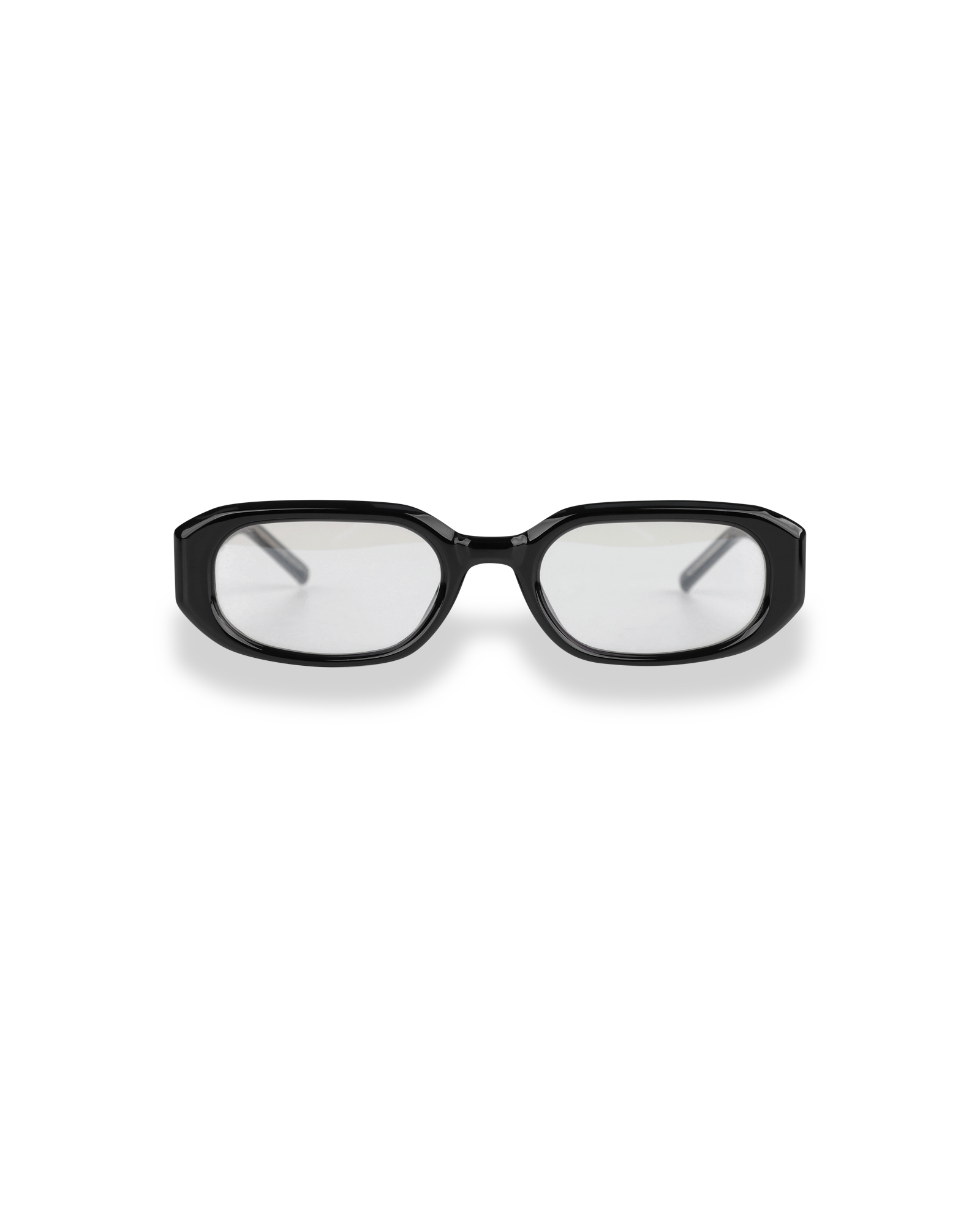Kimhe Kim - Narrow Rectangular Glasses (Black) product image 1 | TRAB K-Fashion Australia