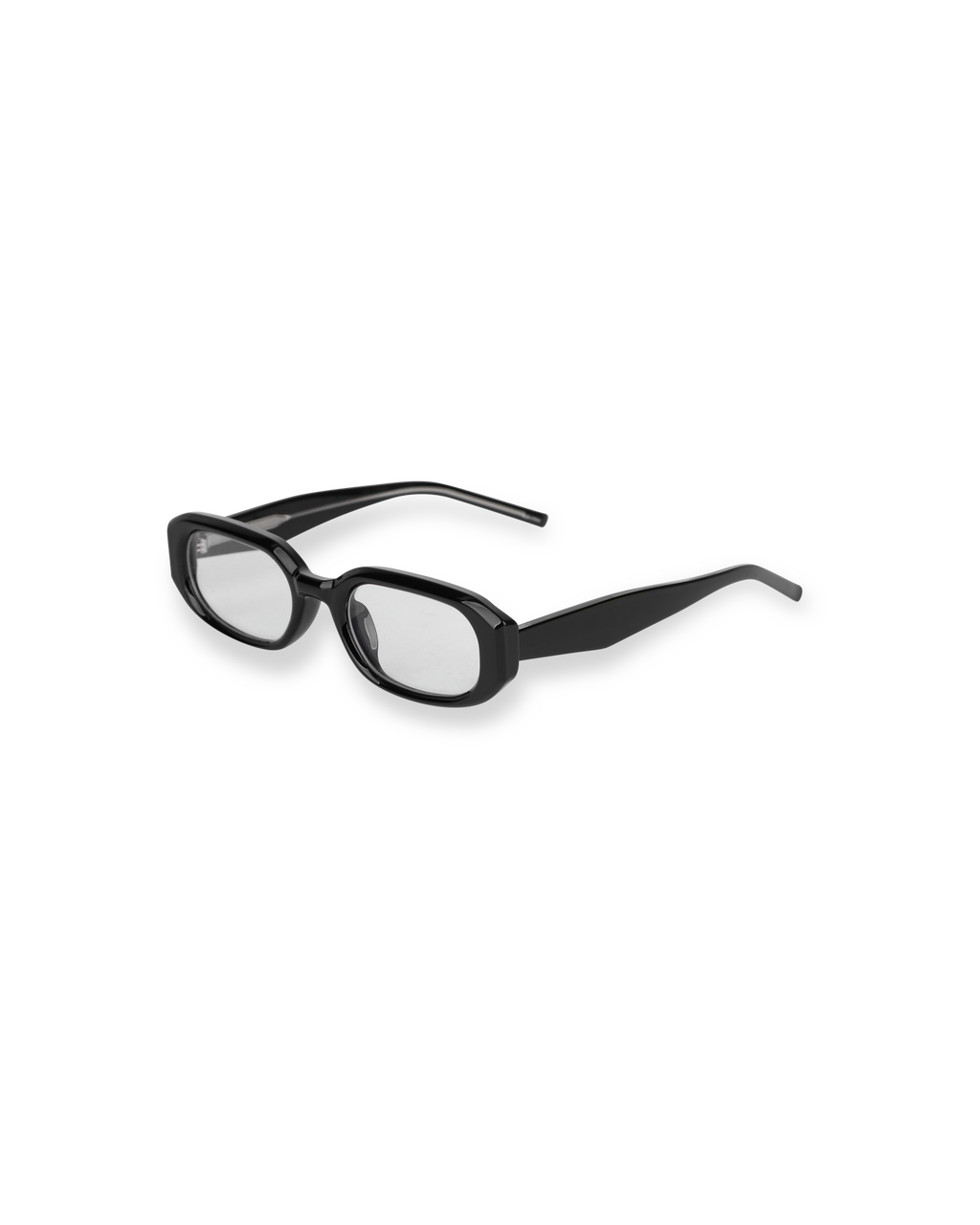 Kimhe Kim - Narrow Rectangular Glasses (Black) product image 2 | TRAB K-Fashion Australia