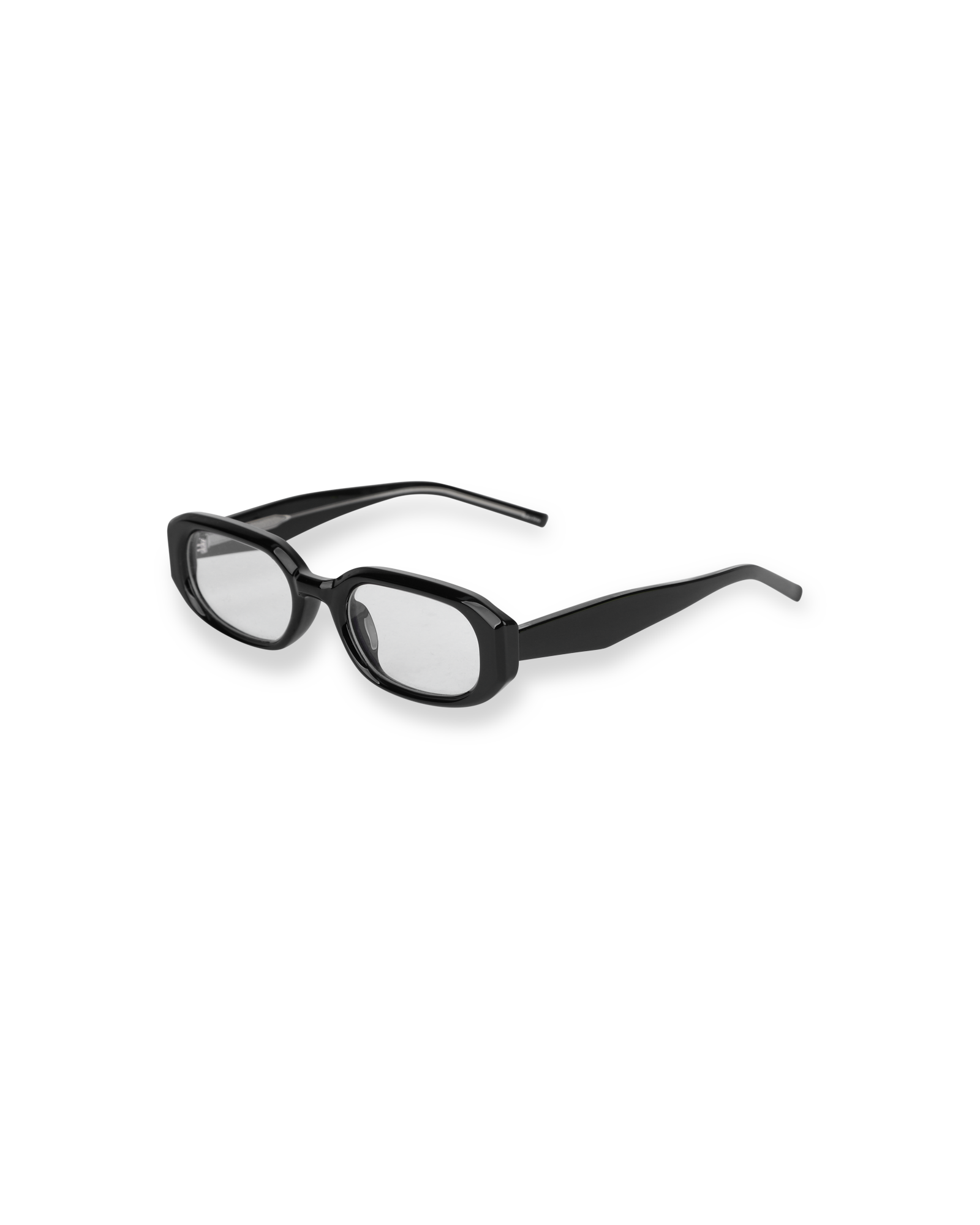 Kimhe Kim - Narrow Rectangular Glasses (Black) product image 2 | TRAB K-Fashion Australia