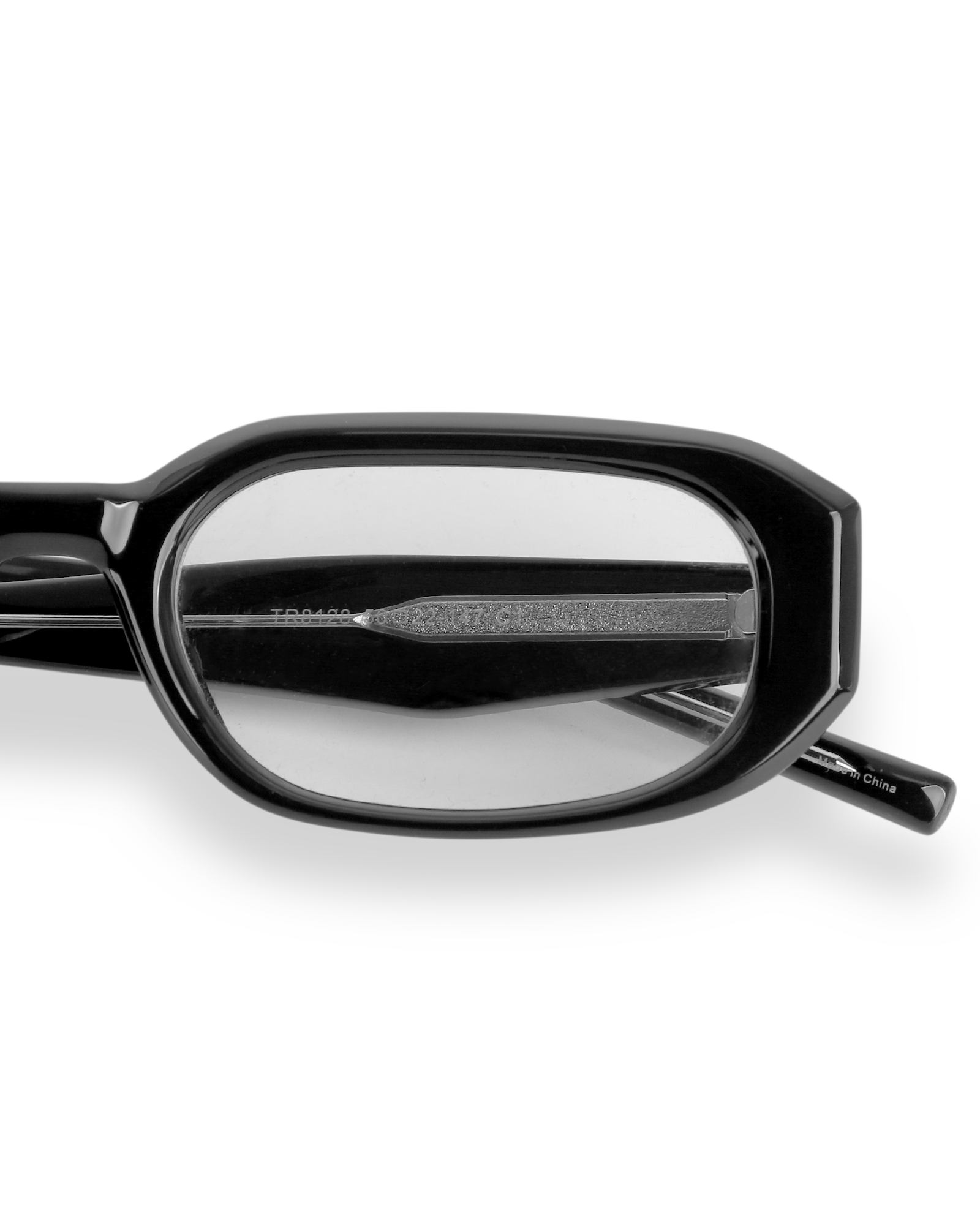 Kimhe Kim - Narrow Rectangular Glasses (Black) product image 5 | TRAB K-Fashion Australia