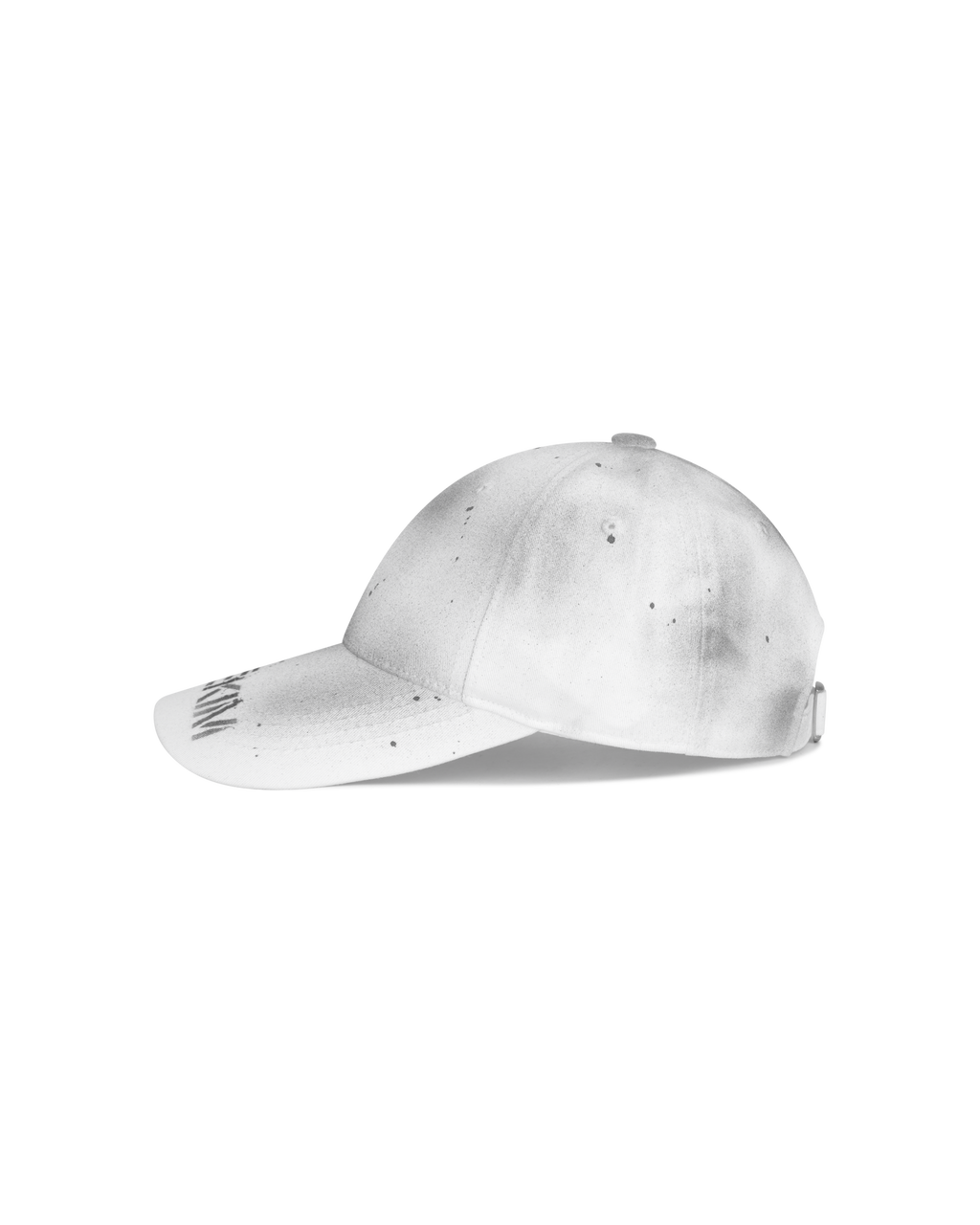 Kimhe Kim - Spray Dyed Cap (White/Charcoal) product image 2 | TRAB K-Fashion Australia