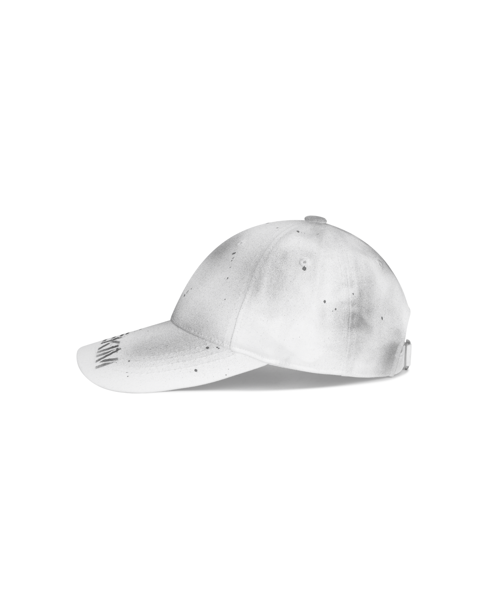 Kimhe Kim - Spray Dyed Cap (White/Charcoal) product image 2 | TRAB K-Fashion Australia
