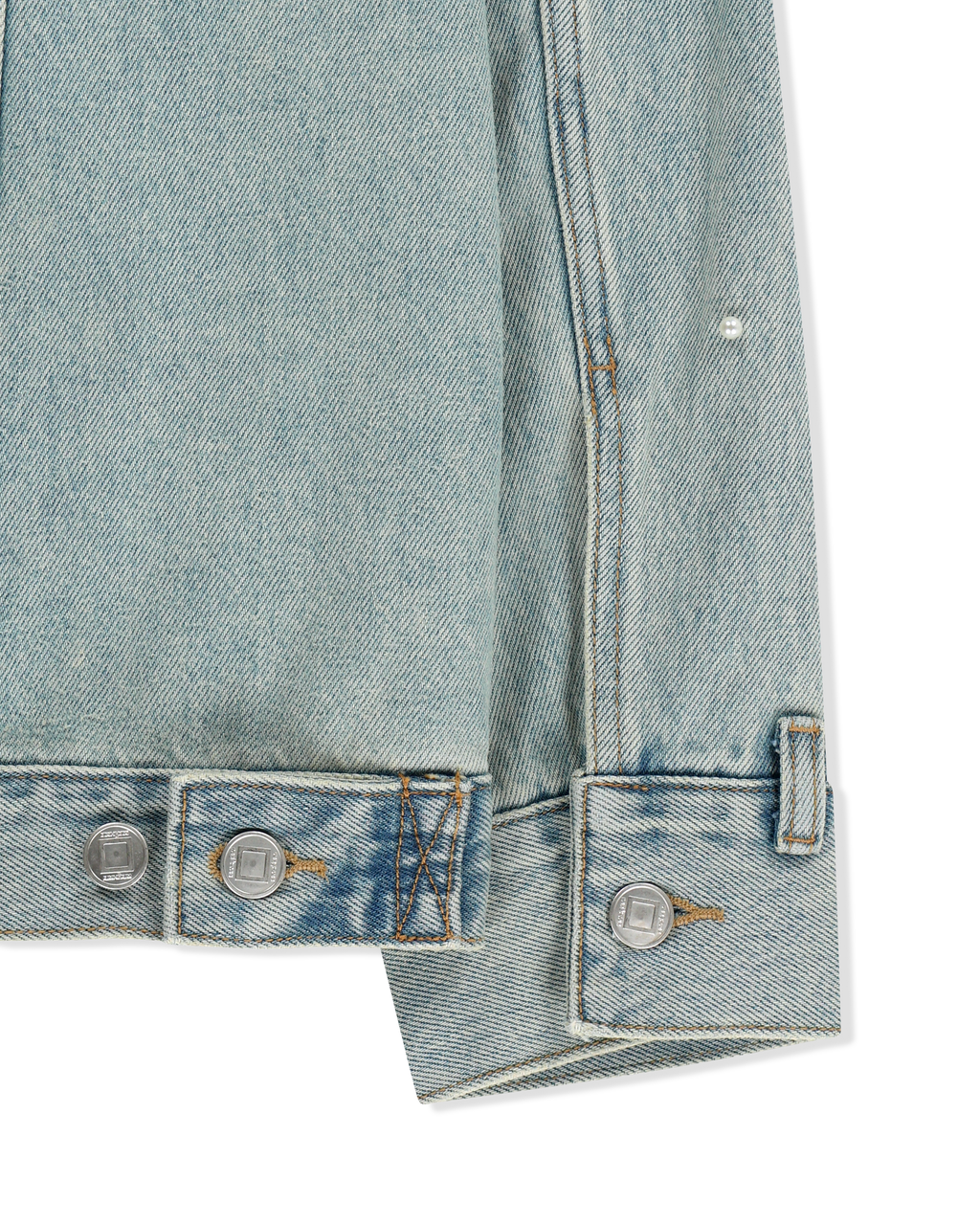 Kimhe Kim - Pearl Embellished Denim Jacket (Sky Blue) product image 16 | TRAB K-Fashion Australia