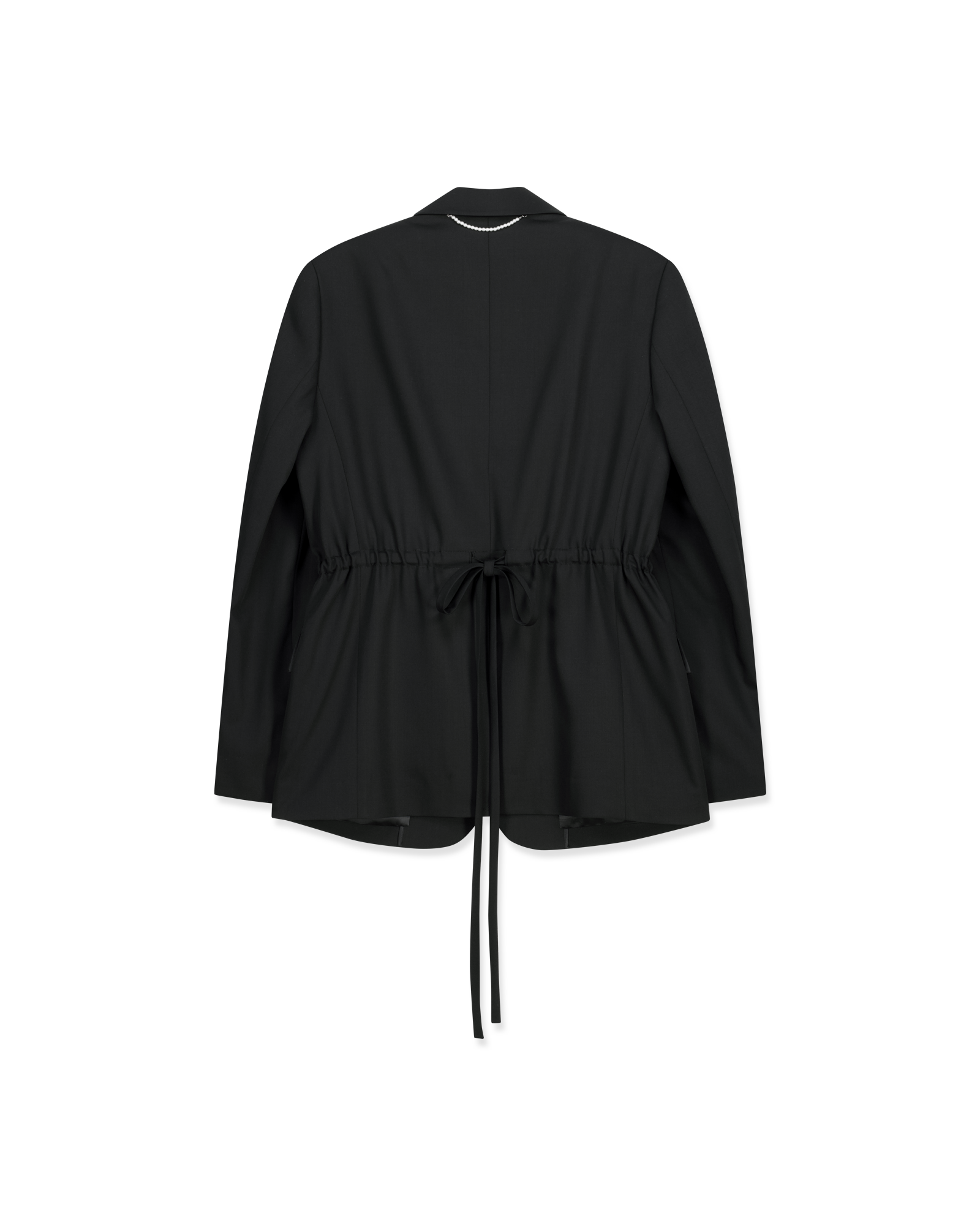 Kimhe Kim - Ella String Tailoring Jacket (Black) product image 7 | TRAB K-Fashion Australia