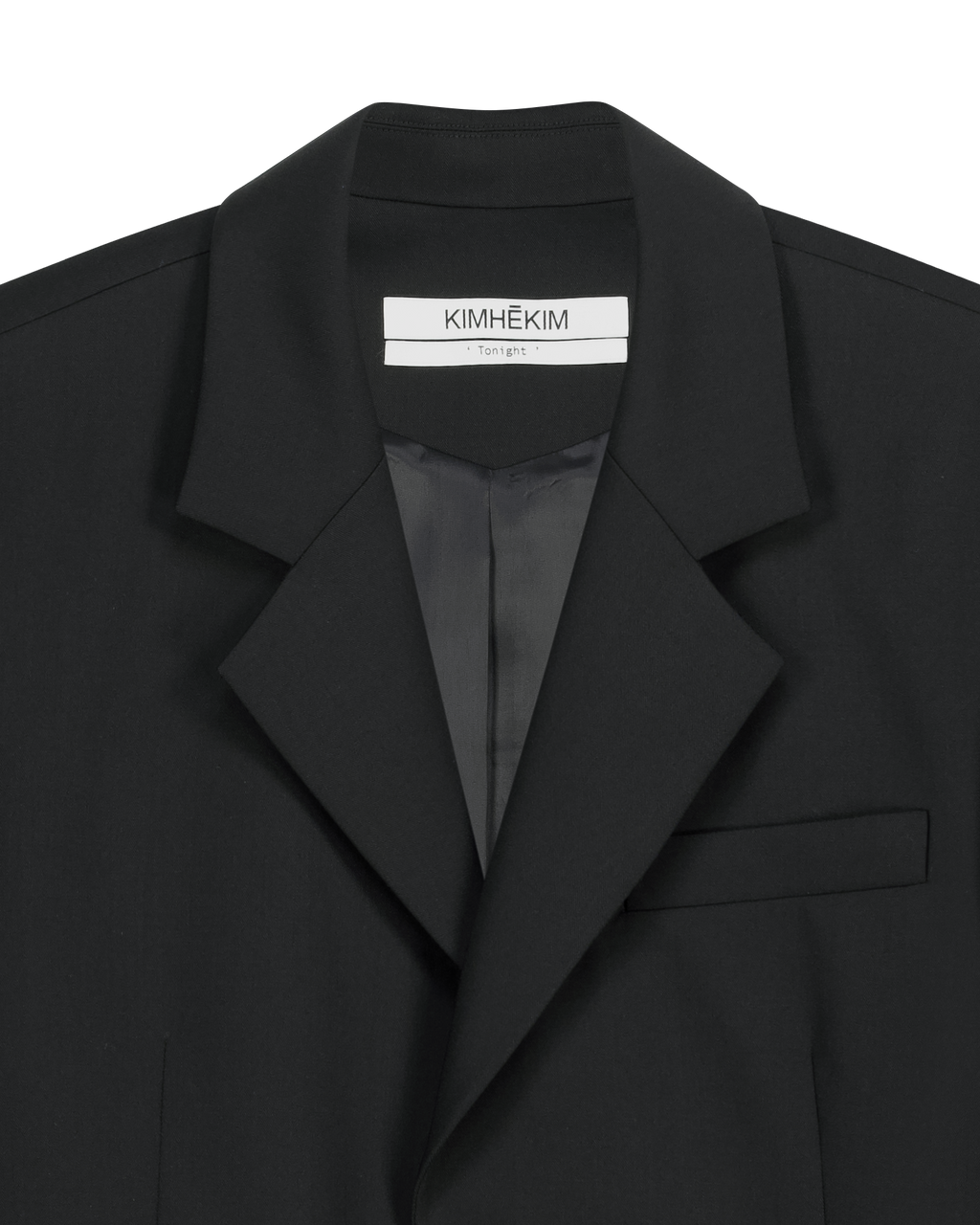 Kimhe Kim - Ella String Tailoring Jacket (Black) product image 8 | TRAB K-Fashion Australia
