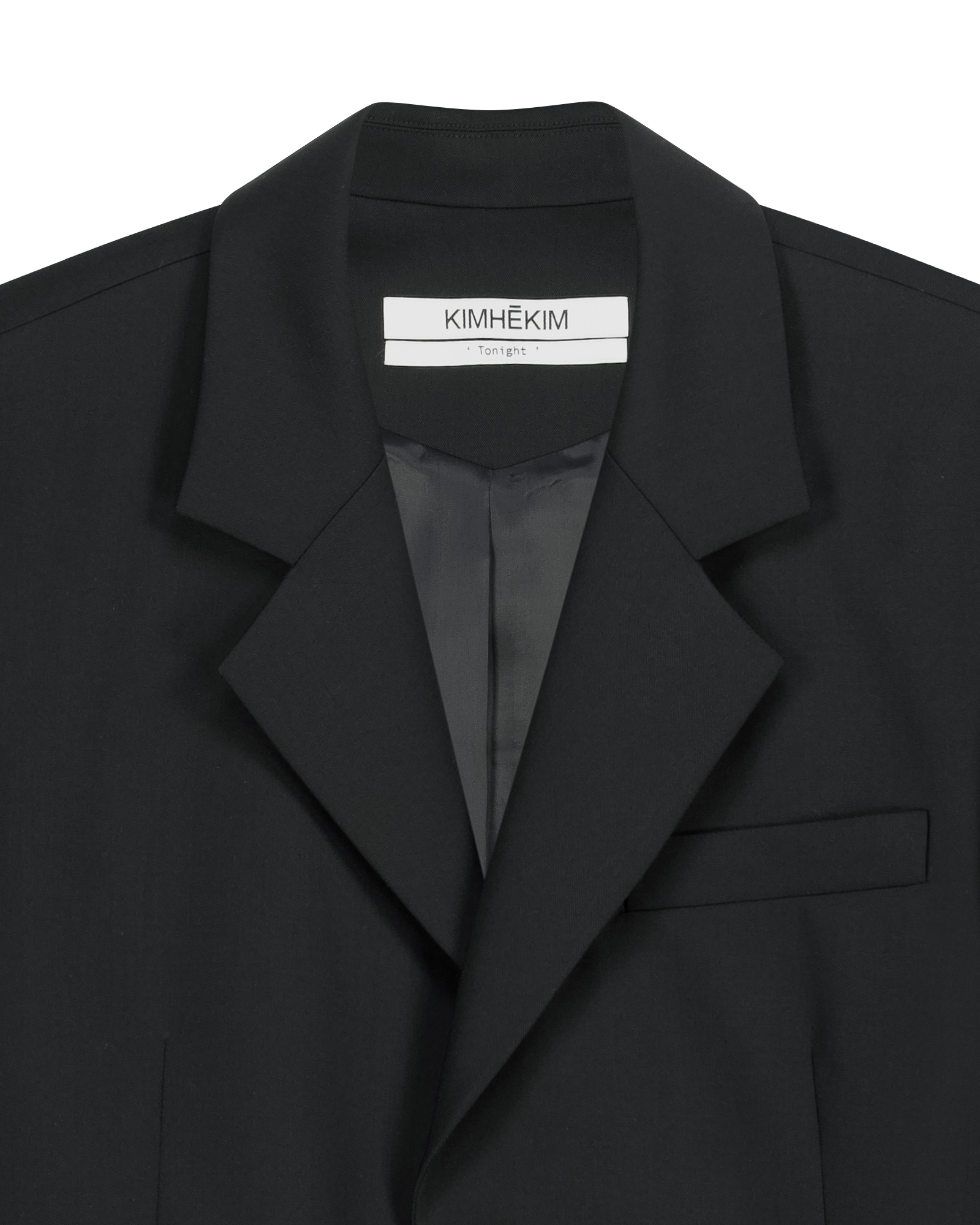 Kimhe Kim - Ella String Tailoring Jacket (Black) product image 8 | TRAB K-Fashion Australia