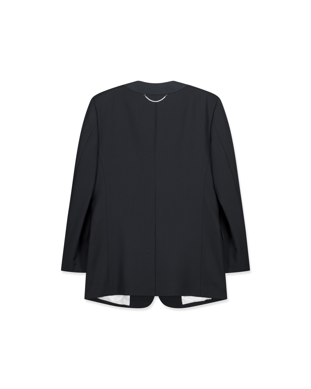 Kimhe Kim - Victor Collarless Jacket (Navy) product image 9 | TRAB K-Fashion Australia
