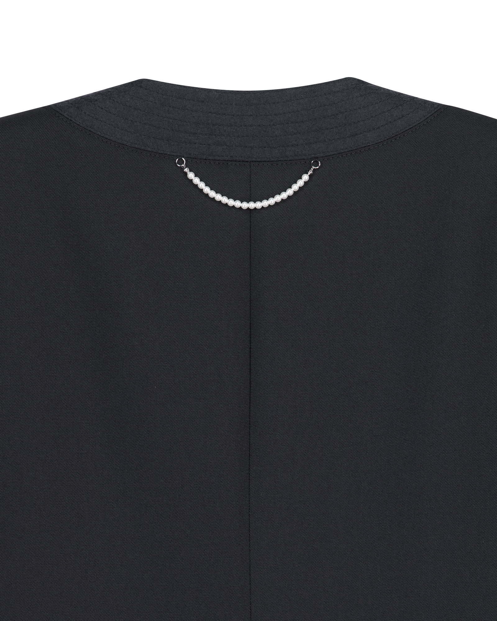 Kimhe Kim - Victor Collarless Jacket (Navy) product image 11 | TRAB K-Fashion Australia