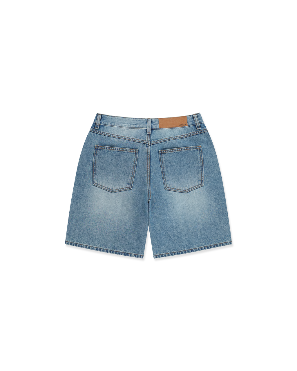 Kimhe Kim - Pearl Embellished Denim Shorts (Sky Blue) product image 7 | TRAB K-Fashion Australia
