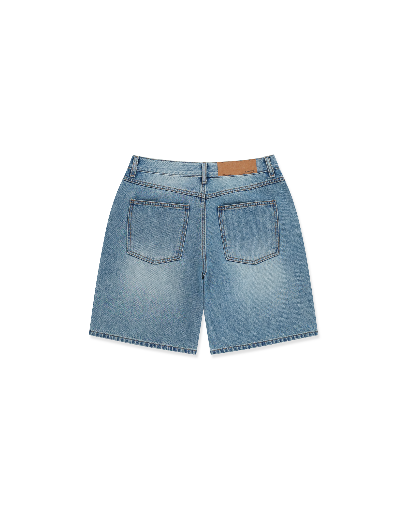 Kimhe Kim - Pearl Embellished Denim Shorts (Sky Blue) product image 7 | TRAB K-Fashion Australia