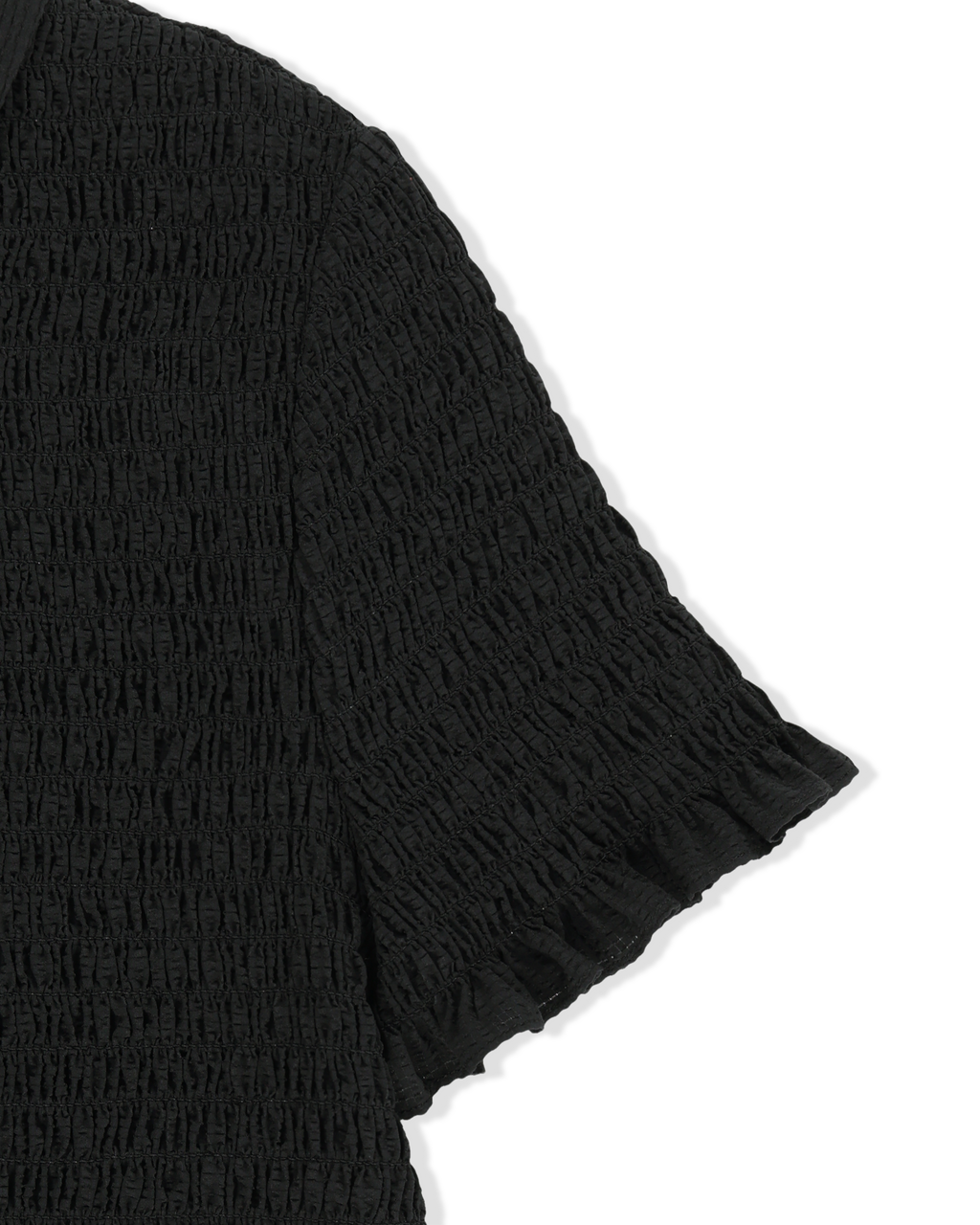 Kimhe Kim - Lena Cropped Shirt (Black) product image 4 | TRAB K-Fashion Australia