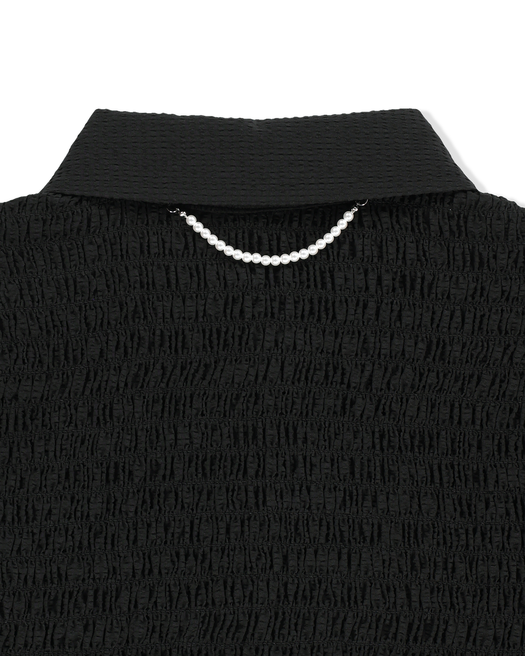 Kimhe Kim - Lena Cropped Shirt (Black) product image 5 | TRAB K-Fashion Australia
