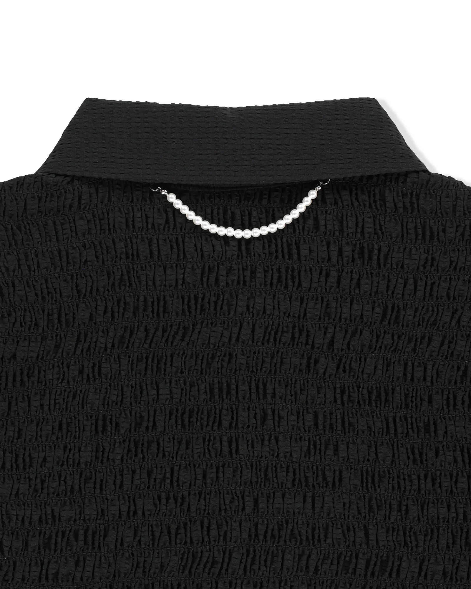 Kimhe Kim - Lena Cropped Shirt (Black) product image 5 | TRAB K-Fashion Australia