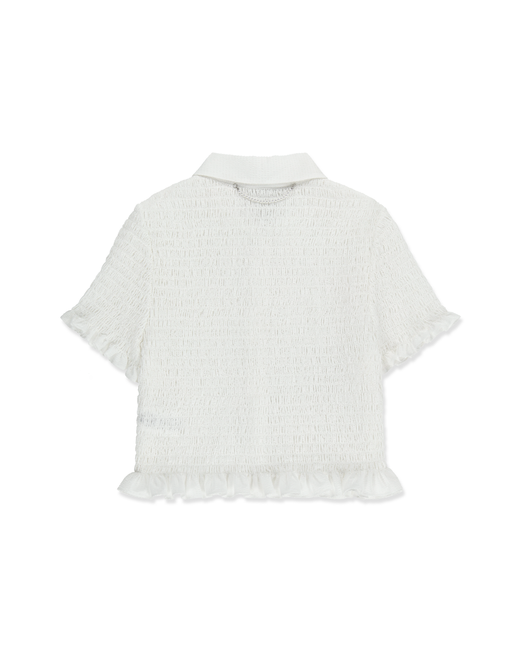 Kimhe Kim - Lena Cropped Shirt (Ivory) product image 2 | TRAB K-Fashion Australia