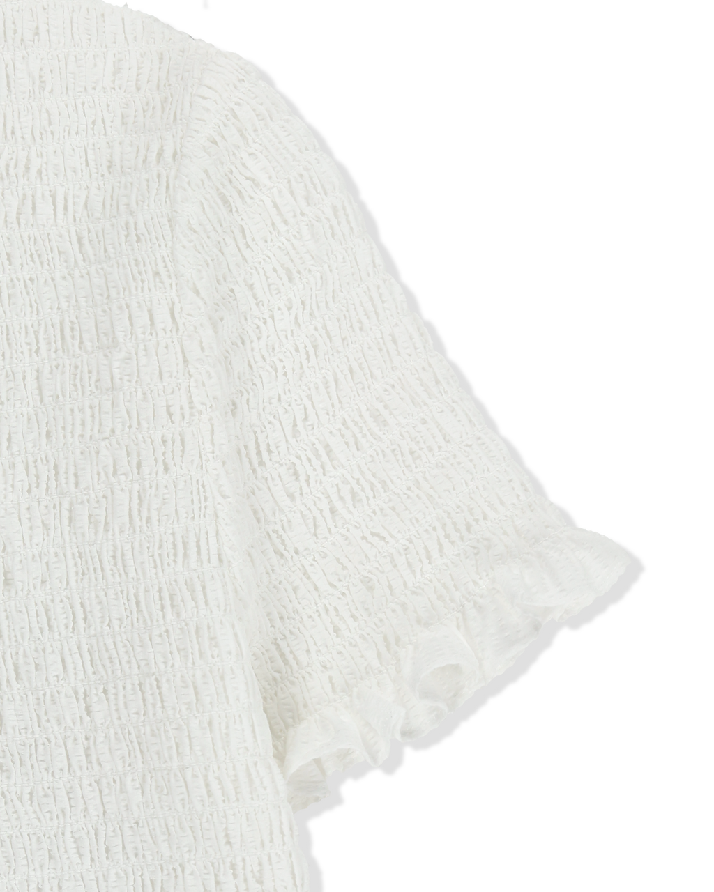 Kimhe Kim - Lena Cropped Shirt (Ivory) product image 5 | TRAB K-Fashion Australia