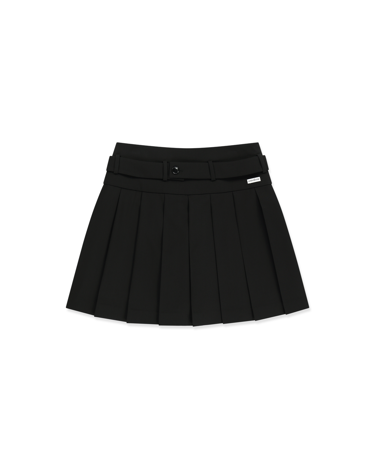 Kimhe Kim - Wool-Blend Belted Skirt (Black) product image 5 | TRAB K-Fashion Australia