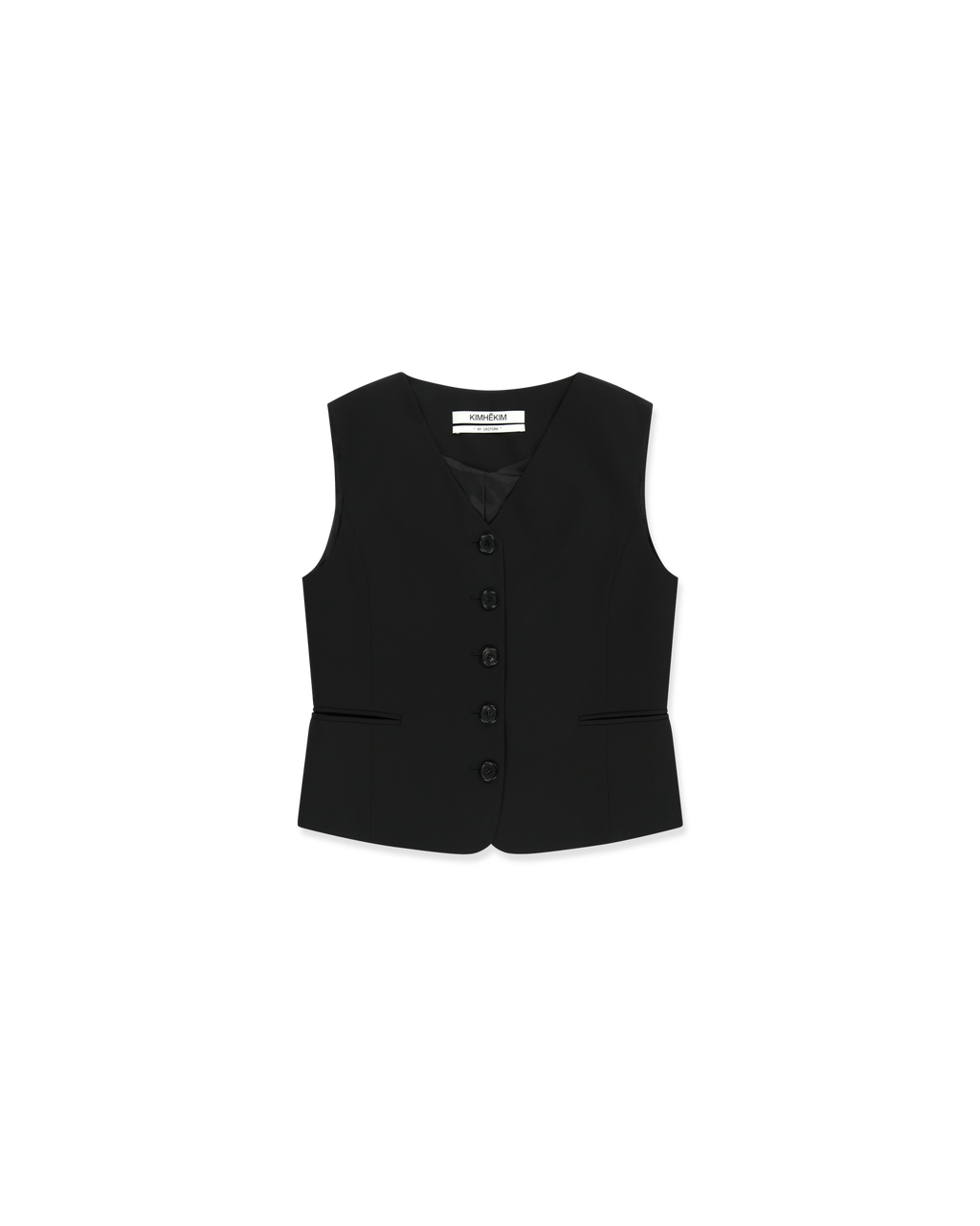 Kimhe Kim - Ella Vest (Black) product image 1 | TRAB K-Fashion Australia