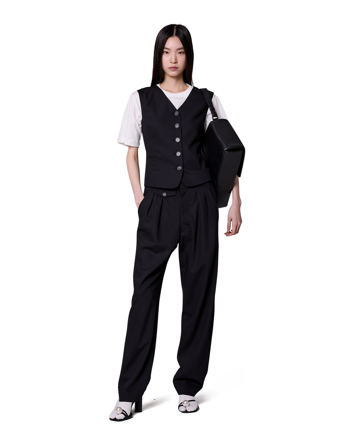 Kimhe Kim - Ella Vest (Black) product image 5 | TRAB K-Fashion Australia