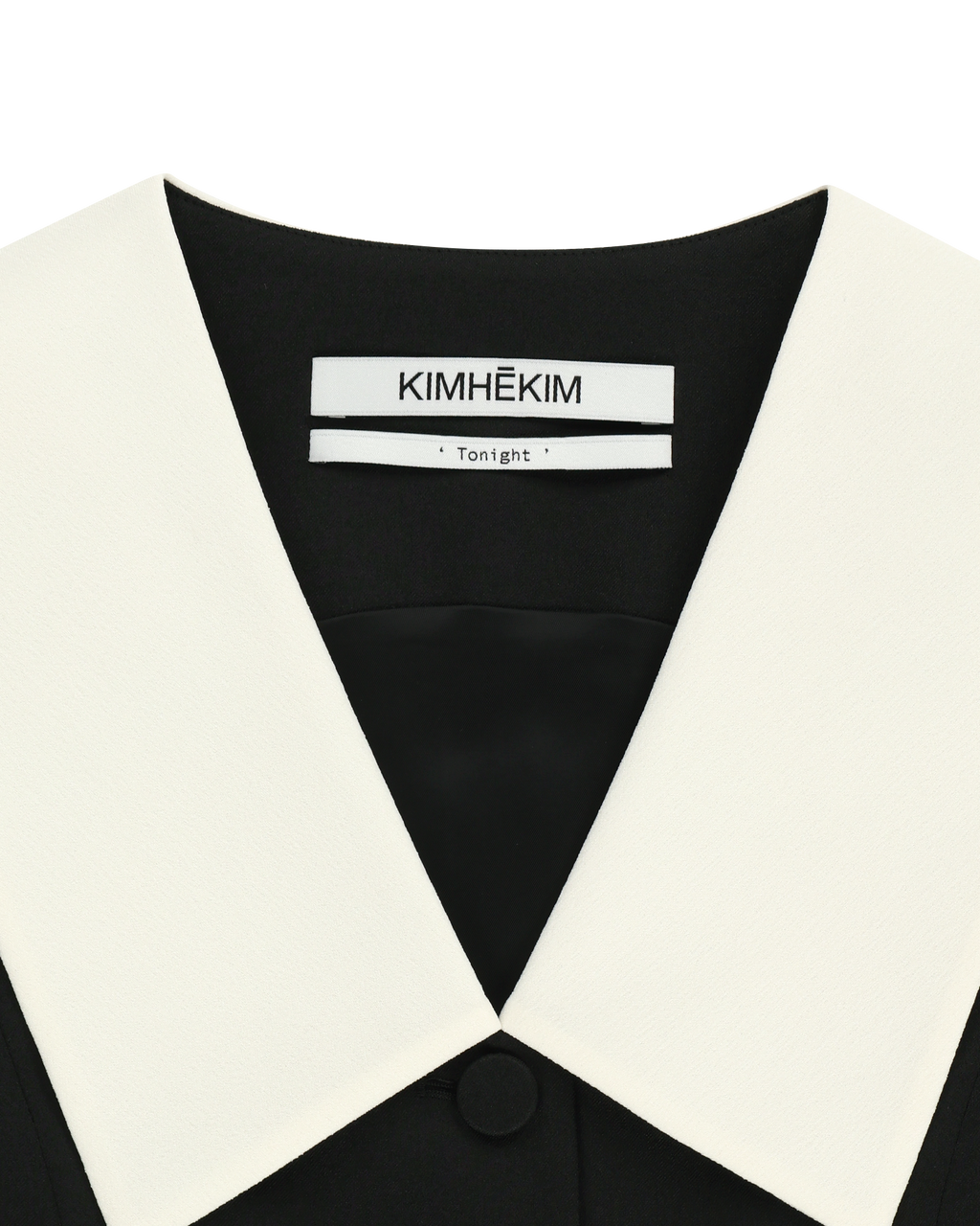 Kimhe Kim - Malevich Sailor Collar Vest (Black/Ivory) product image 9 | TRAB K-Fashion Australia