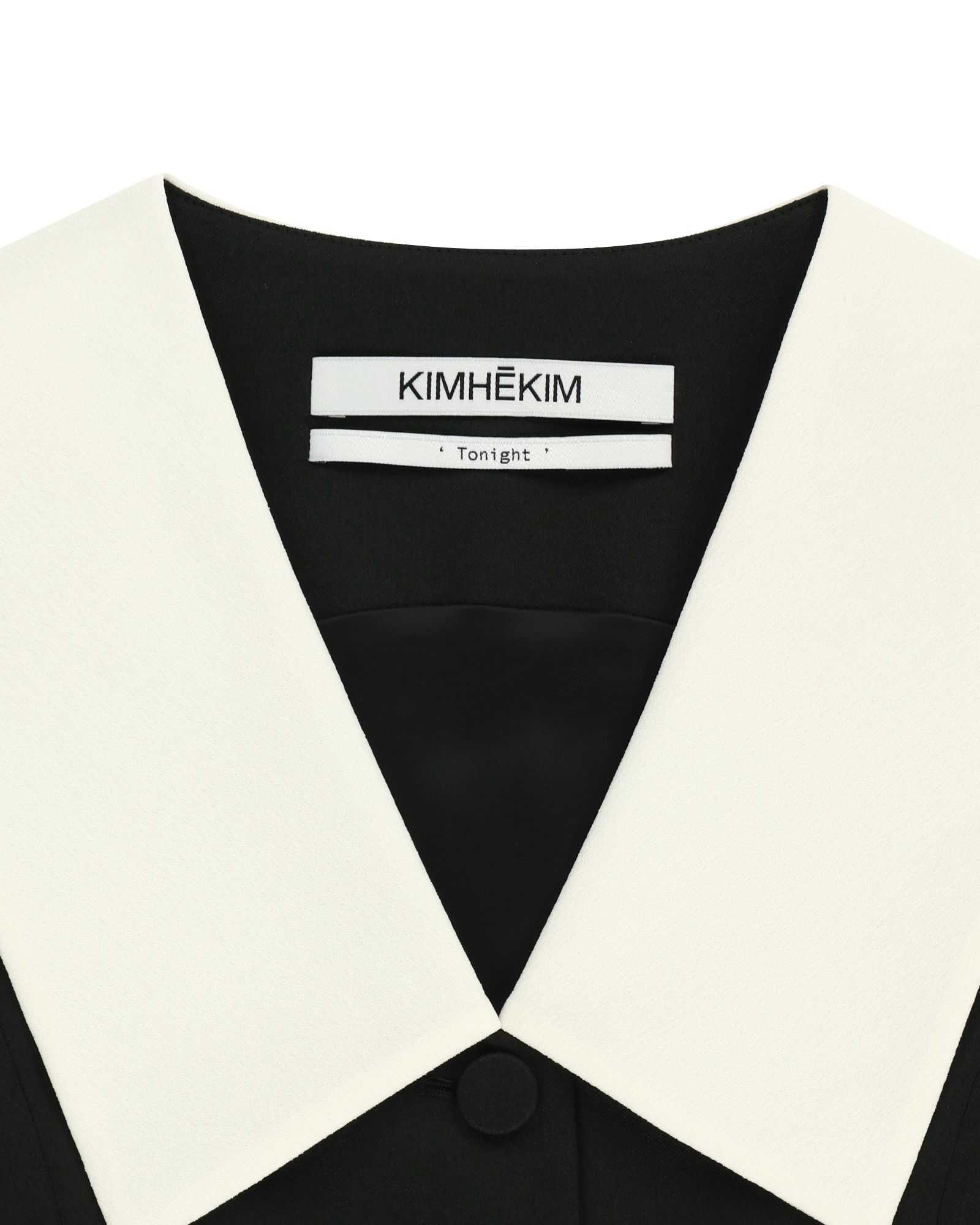 Kimhe Kim - Malevich Sailor Collar Vest (Black/Ivory) product image 9 | TRAB K-Fashion Australia