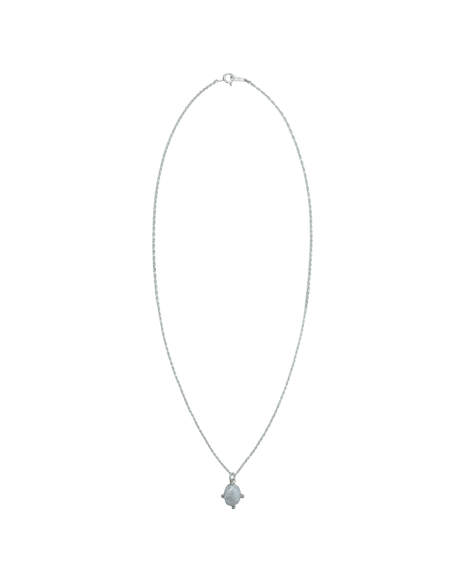Kimhe Kim - Fresh Water Pearl Necklace (Silver) product image 2 | TRAB K-Fashion Australia