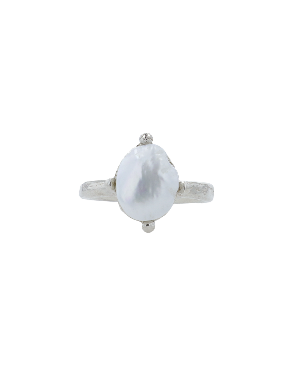 Kimhe Kim - Fresh Water Pearl Ring (Silver) product image 1 | TRAB K-Fashion Australia