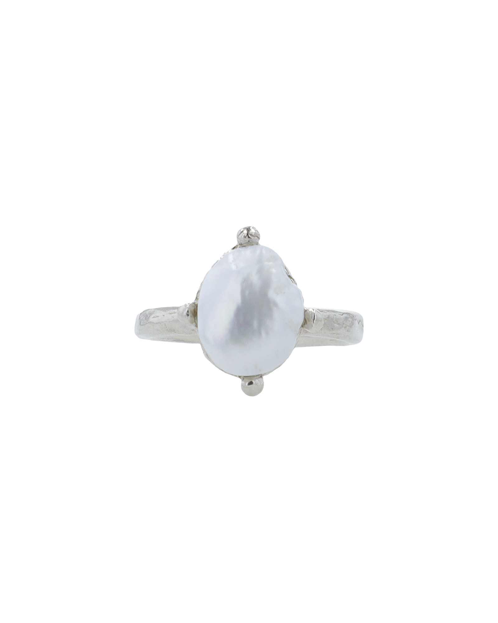 Kimhe Kim - Fresh Water Pearl Ring (Silver) product image 1 | TRAB K-Fashion Australia