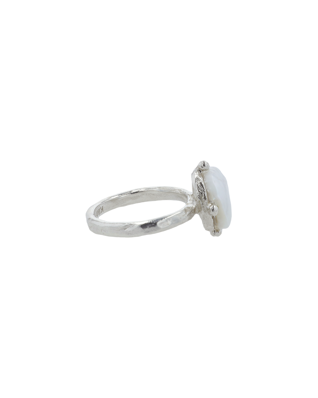 Kimhe Kim - Fresh Water Pearl Ring (Silver) product image 2 | TRAB K-Fashion Australia