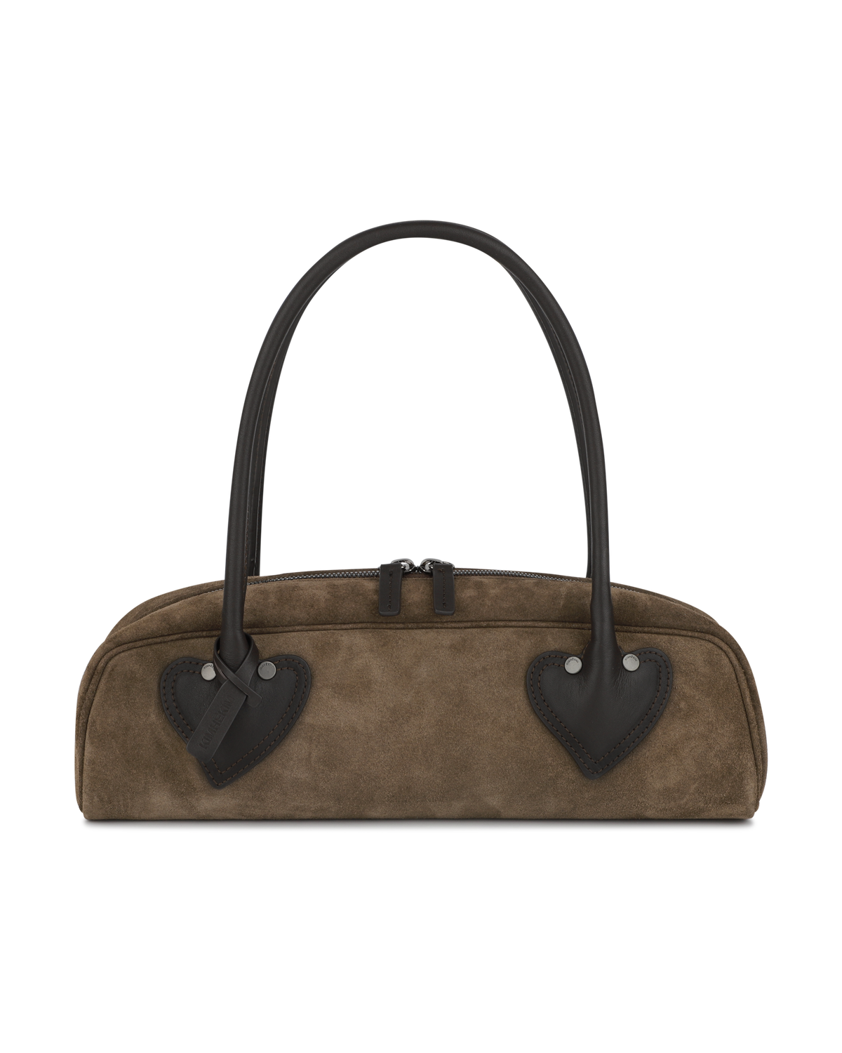 Kimhe Kim - L'amour Suede Flute Bag (Brown) product image 3 | TRAB K-Fashion Australia