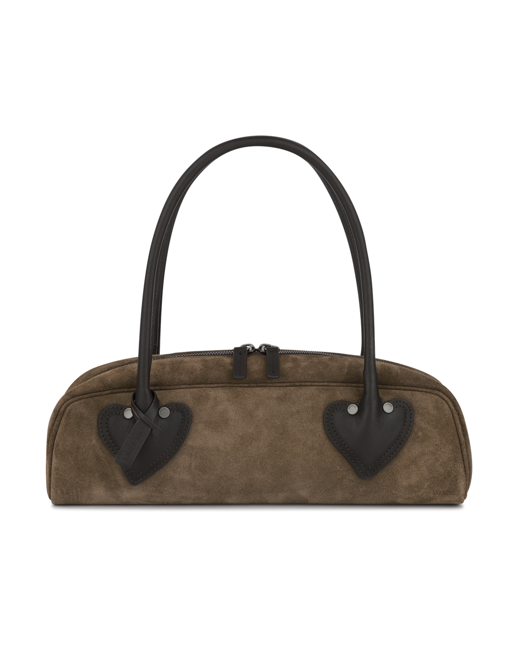 Kimhe Kim - L'amour Suede Flute Bag (Brown) product image 1 | TRAB K-Fashion Australia
